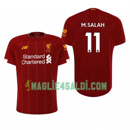 Maglia Liverpool M.Salah 11 Divisa Prima 2019-20